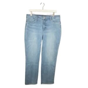NYDJ Curves 360 Slim Straight Ankle Jean Size 14 Short